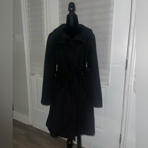 GAP Classic Black Trench Coat